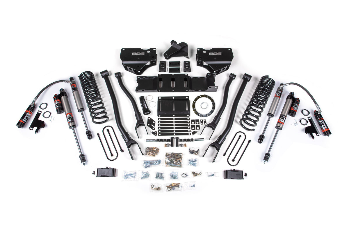 4 Inch Lift Kit w/ 4-Link Ram 3500 19-23 4WD Diesel 6 Bolt BDS Suspension