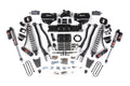 19-24 Ram 3500 4WD 4 Inch 4-Link Suspension Lift Kit, 2 Inch Rear, Block w/o Overload, 6 Bolt Diesel - Fox 2.5 Performance Elite Series C/O Front, Fox 2.5 Performance Elite Series Rear BDS Suspension