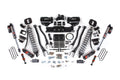 19-24 Ram 3500 4WD 4 Inch 4-Link Suspension Lift Kit, 2 Inch Rear, Block w/ Overload, 6 Bolt Diesel - Fox 2.5 Performance Elite Series C/O Front, FOX 2.0 Front Bump, Fox 2.5 Performance Elite Series Rear BDS Suspension