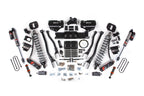 19-24 Ram 3500 4WD 4 Inch 4-Link Suspension Lift Kit, 2 Inch Rear, Block w/ Overload, 6 Bolt Diesel - Fox 2.5 Performance Elite Series C/O Front, FOX 2.0 Front Bump, Fox 2.5 Performance Elite Series Rear BDS Suspension