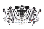 19-24 Ram 3500 4WD 4 Inch 4-Link Suspension Lift Kit, 2 Inch Rear, Block w/o Overload, 8 Bolt Diesel - Fox 2.5 Performance Elite Series C/O Front, Fox 2.5 Performance Elite Series Rear BDS Suspension