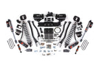 19-24 Ram 3500 4WD 4 Inch 4-Link Suspension Lift Kit, 2 Inch Rear, Block w/o Overload, 8 Bolt Diesel - Fox 2.5 Performance Elite Series C/O Front, FOX 2.0 Front Bump, Fox 2.5 Performance Elite Series Rear BDS Suspension
