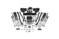 19-24 Ram 3500 4 Inch 4-Link Suspension Lift, 2 Inch Rear, Block, Diesel w/ overload, 8 bolt T-Case - Fox 2.5 Performance Elite Series R/r DSC Front, Fox 2.5 Performance Elite Series P/b DSC Rear BDS Suspension