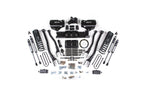 19-24 Ram 3500 4 Inch 4-Link Suspension Lift, 2 Inch Rear, Block, Diesel w/ overload, 8 bolt T-Case - Fox 2.5 Performance Elite Series R/r DSC Front, Fox 2.5 Performance Elite Series P/b DSC Rear BDS Suspension