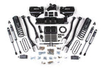 4 Inch Lift Kit w/ 4-Link Ram 3500 19-23 4WD Gas Without Factory Rear Overload Leaf BDS Suspension