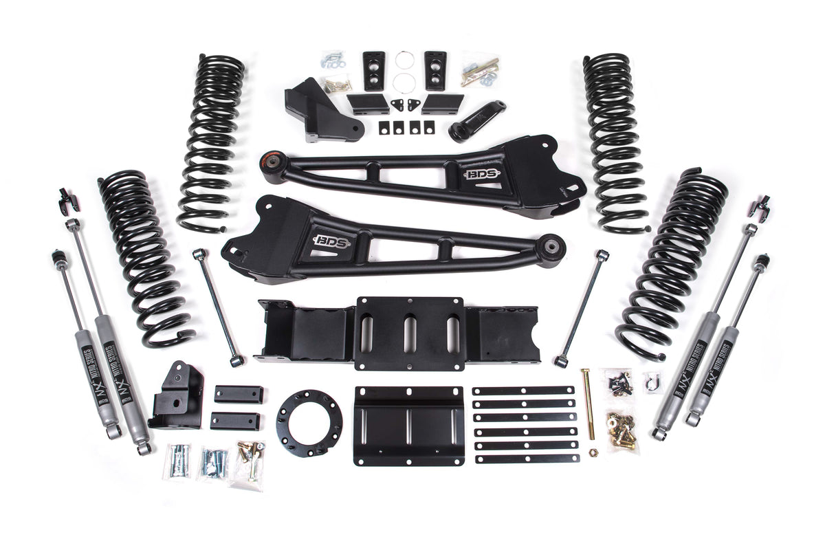 5.5 Inch Lift Kit w/ Radius Arm Ram 2500 19-24 4WD Gas BDS Suspension