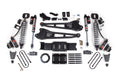 19-24 Ram 3500 4WD 6 Inch Radius Arm Suspension Lift Kit, 5 Inch Rear, Block w/o Overload, 6 Bolt Diesel - Fox 2.5 Performance Elite Series C/O Front, Fox 2.5 Performance Elite Series Rear BDS Suspension