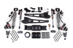 19-24 Ram 3500 4WD 6 Inch Radius Arm Suspension Lift Kit, 5 Inch Rear, Block w/o Overload, 6 Bolt Diesel - Fox 2.5 Performance Elite Series C/O Front, Fox 2.5 Performance Elite Series Rear BDS Suspension
