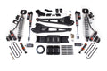 19-24 Ram 3500 4WD 6 Inch Radius Arm Suspension Lift Kit, 5 Inch Rear, Block w/o Overload, 6 Bolt Diesel - Fox 2.5 Performance Elite Series C/O Front, FOX 2.0 Front Bump, Fox 2.5 Performance Elite Series Rear BDS Suspension