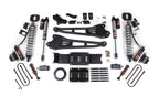 19-24 Ram 3500 4WD 6 Inch Radius Arm Suspension Lift Kit, 5 Inch Rear, Block w/o Overload, 6 Bolt Diesel - Fox 2.5 Performance Elite Series C/O Front, FOX 2.0 Front Bump, Fox 2.5 Performance Elite Series Rear BDS Suspension