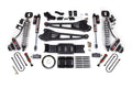 19-24 Ram 3500 4WD 6 Inch Radius Arm Suspension Lift Kit, 5 Inch Rear, Block w/ Overload, 6 Bolt Diesel - Fox 2.5 Performance Elite Series C/O Front, FOX 2.0 Front Bump, Fox 2.5 Performance Elite Series Rear BDS Suspension