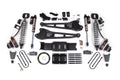 19-24 Ram 3500 4WD 6 Inch Radius Arm Suspension Lift Kit, 5 Inch Rear, Block w/ Overload, 8 Bolt Diesel - Fox 2.5 Performance Elite Series C/O Front, Fox 2.5 Performance Elite Series Rear BDS Suspension