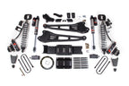 19-24 Ram 3500 4WD 6 Inch Radius Arm Suspension Lift Kit, 5 Inch Rear, Block w/ Overload, 8 Bolt Diesel - Fox 2.5 Performance Elite Series C/O Front, Fox 2.5 Performance Elite Series Rear BDS Suspension