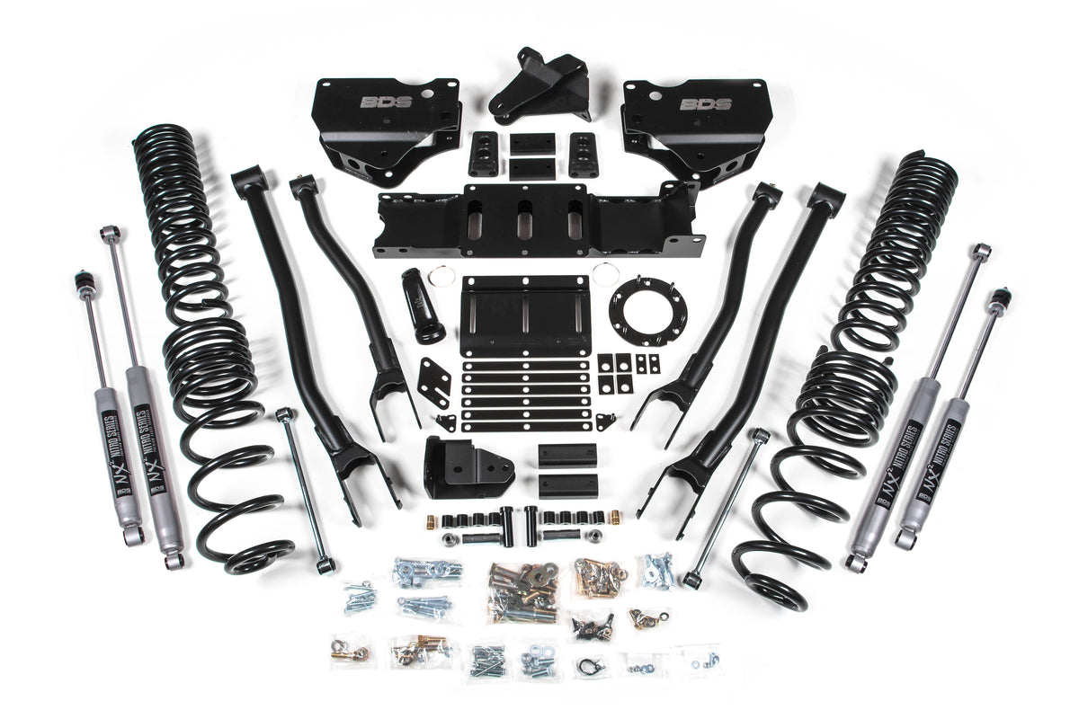 6 Inch Lift Kit w/ 4-Link Ram 2500 19-24 4WD Diesel BDS Suspension