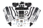 6 Inch Lift Kit w/ 4-Link Ram 3500 19-24 4WD Diesel With Factory Rear Overload Leaf 6 Bolt BDS Suspension