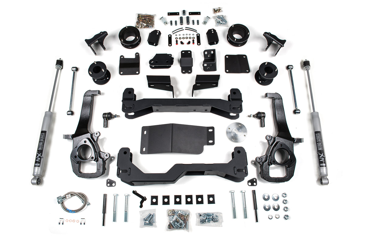 4 Inch Lift Kit Ram 1500 w/ Air Ride 19-24 4WD Large Bore BDS Suspension