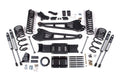 4 Inch Lift Kit w/ Radius Arm Ram 3500 19-23 4WD Gas No Factory Rear Overload Leaf BDS Suspension