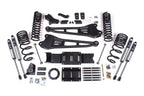 4 Inch Lift Kit w/ Radius Arm Ram 3500 19-23 4WD Gas With Factory Rear Overload Leaf BDS Suspension
