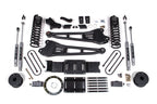 4 Inch Lift Kit w/ Radius Arm Ram 3500 19-23 4WD Gas With Factory Rear Overload Leaf BDS Suspension