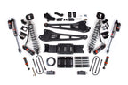 19-24 Ram 3500 4WD 4 Inch Radius Arm Suspension Lift Kit, 2 Inch Rear, Block w/o Overload, 6 Bolt Diesel - Fox 2.5 Performance Elite Series C/O Front, FOX 2.0 Front Bump, Fox 2.5 Performance Elite Series Rear BDS Suspension
