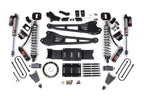 19-24 Ram 3500 4WD 4 Inch Radius Arm Suspension Lift Kit, 2 Inch Rear, Block w/ Overload, 6 Bolt Diesel - Fox 2.5 Performance Elite Series C/O Front, Fox 2.5 Performance Elite Series Rear BDS Suspension