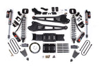 19-24 Ram 3500 4WD 4 Inch Radius Arm Suspension Lift Kit, 2 Inch Rear, Block w/o Overload, 8 Bolt Diesel - Fox 2.5 Performance Elite Series C/O Front, Fox 2.5 Performance Elite Series Rear BDS Suspension