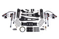 4 Inch Lift Kit w/ Radius Arm 2 Inch Rear Block Ram 3500 19-24 4WD Diesel With Factory Rear Overload Leaf 8 Bolt BDS Suspension