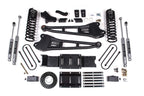 4 Inch Lift Kit w/ Radius Arm 2 Inch Rear Block Ram 3500 19-24 4WD Diesel With Factory Rear Overload Leaf 8 Bolt BDS Suspension