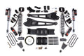 19-24 Ram 3500 4WD 4 Inch Radius Arm Suspension Lift Kit, 2 Inch Rear, Block w/ Overload, 8 Bolt Diesel - Fox 2.5 Performance Elite Series C/O Front, Fox 2.5 Performance Elite Series Rear BDS Suspension