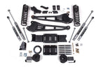 4 Inch Lift Kit w/ Radius Arm Ram 2500 w/ Rear Air Ride 19-24 4WD Gas BDS Suspension