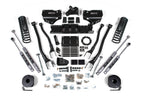 4 Inch Lift Kit w/ 4-Link Ram 2500 w/ Rear Air Ride 19-24 4WD Gas BDS Suspension