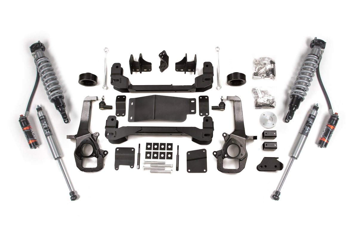 12 Ram 1500 4WD 4 Inch Suspension Lift Kit, 3 Inch Rear Lift, Coil Spring - Fox 2.5 Performance Elite Series C/O, Fox 2.5 Performance Elite Series Shocks BDS Suspension