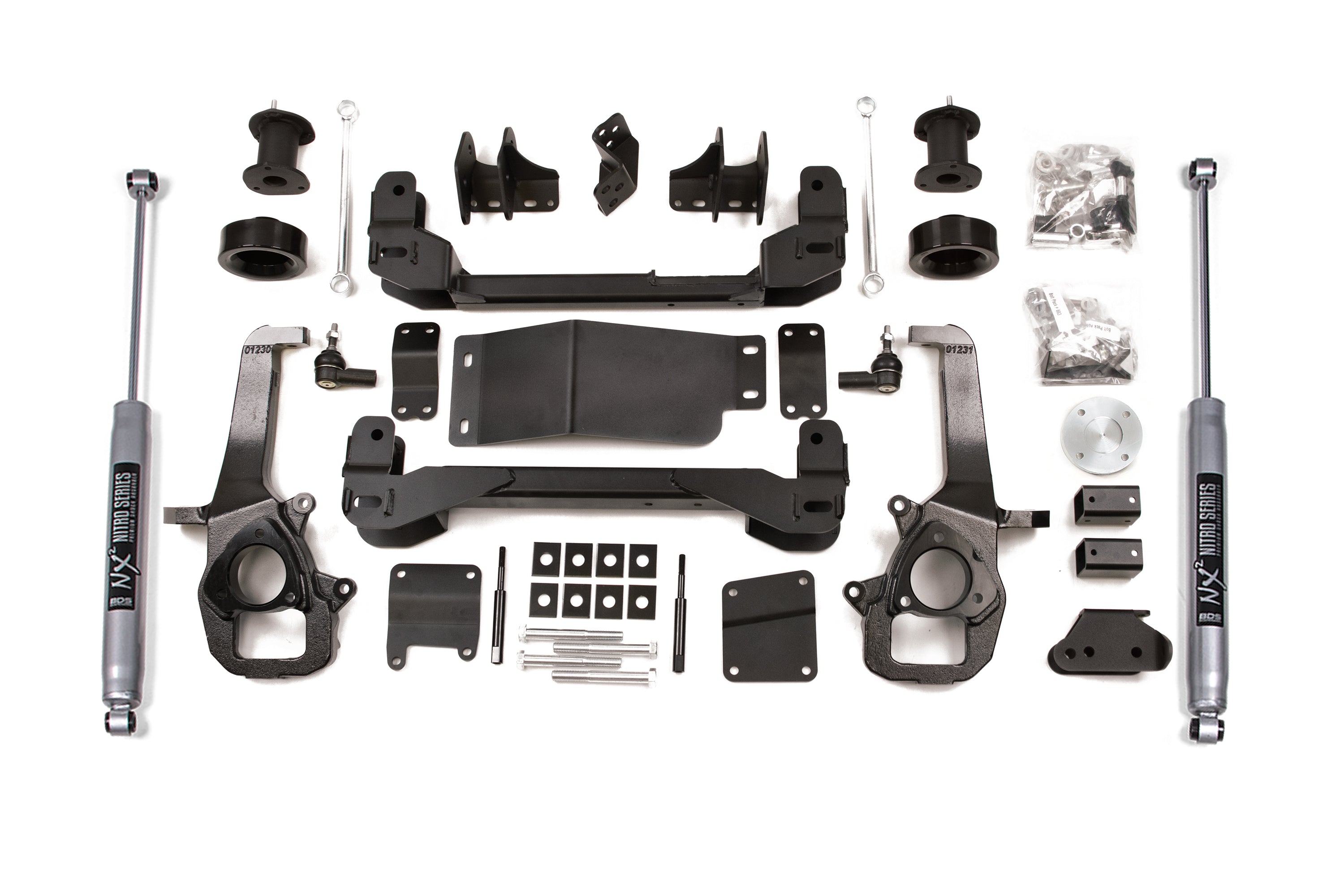 4 Inch Lift Kit Ram 1500 13-18 4WD 3 Inch Coil Spring BDS Suspension