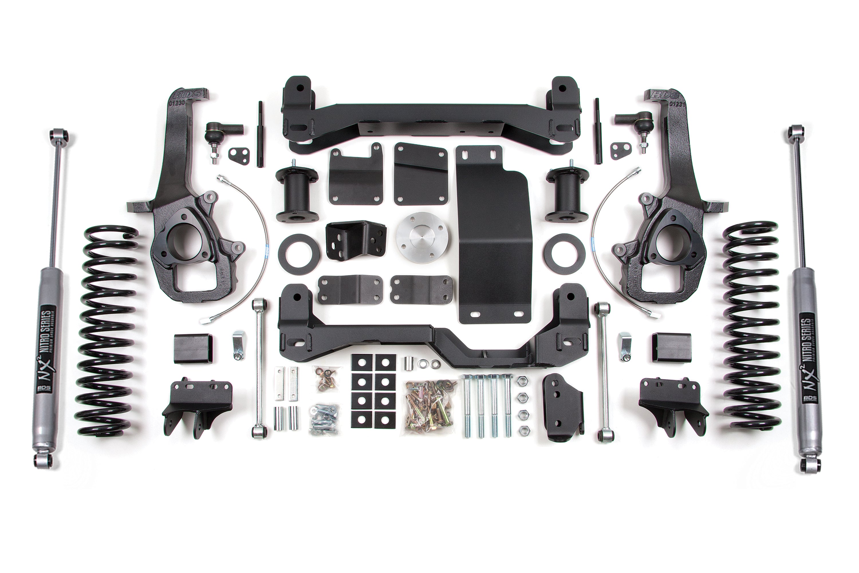 6 Inch Lift Kit Ram 1500 13-18 4WD 5 Inch Coil Springs BDS Suspension
