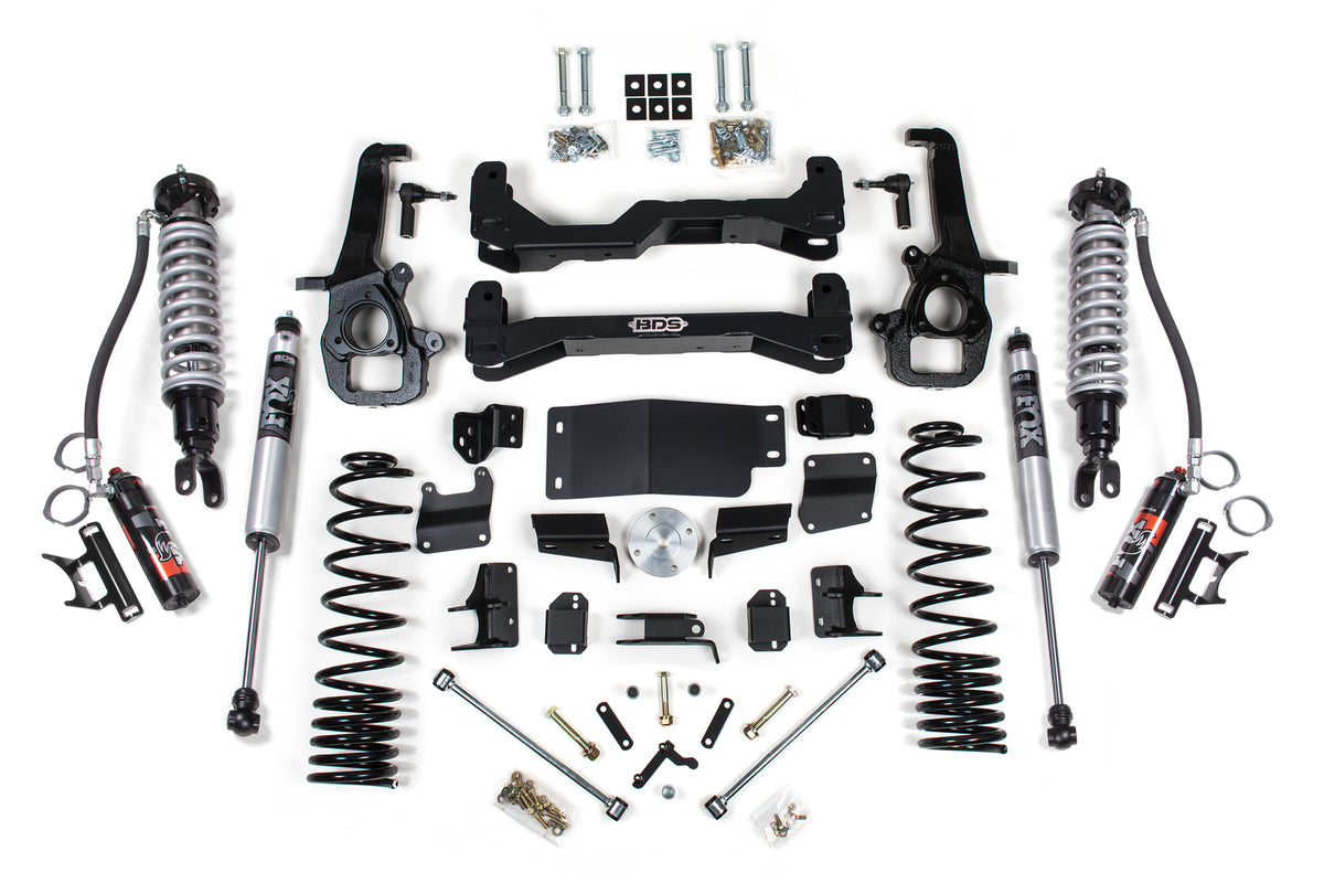6 Inch Lift Kit FOX 2.5 Performance Elite Coil-Over Ram 1500 19-24 4WD Standard Knuckle Type BDS Suspension