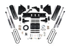 6 Inch Lift Kit Ram 3500 13-18 4WD Diesel Leaf Springs 8 Bolt BDS Suspension
