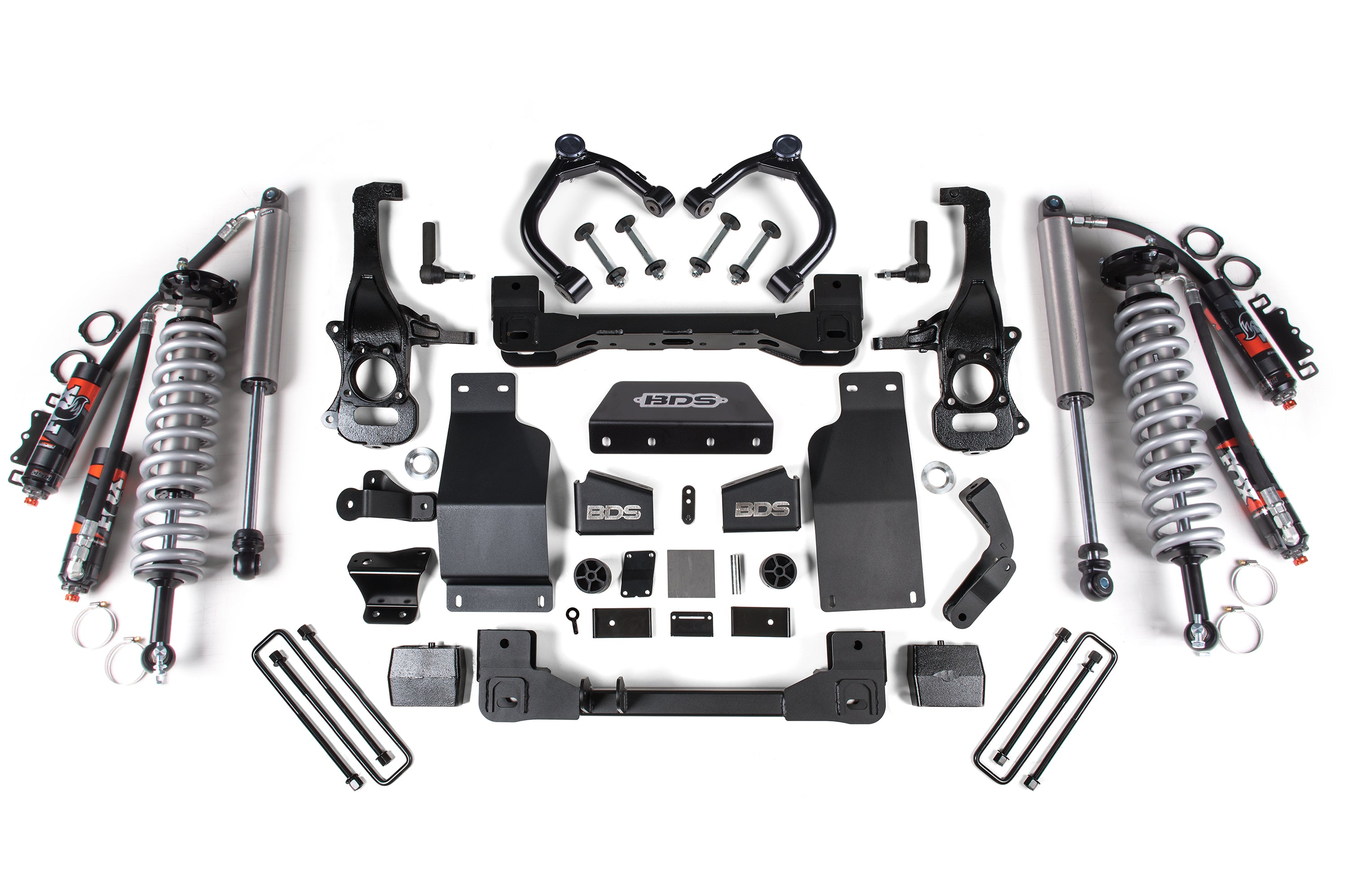 6 Inch Lift Kit FOX 2.5 Performance Elite Coil-Over Silverado/Sierra 1500 19-24 4WD Diesel BDS Suspension