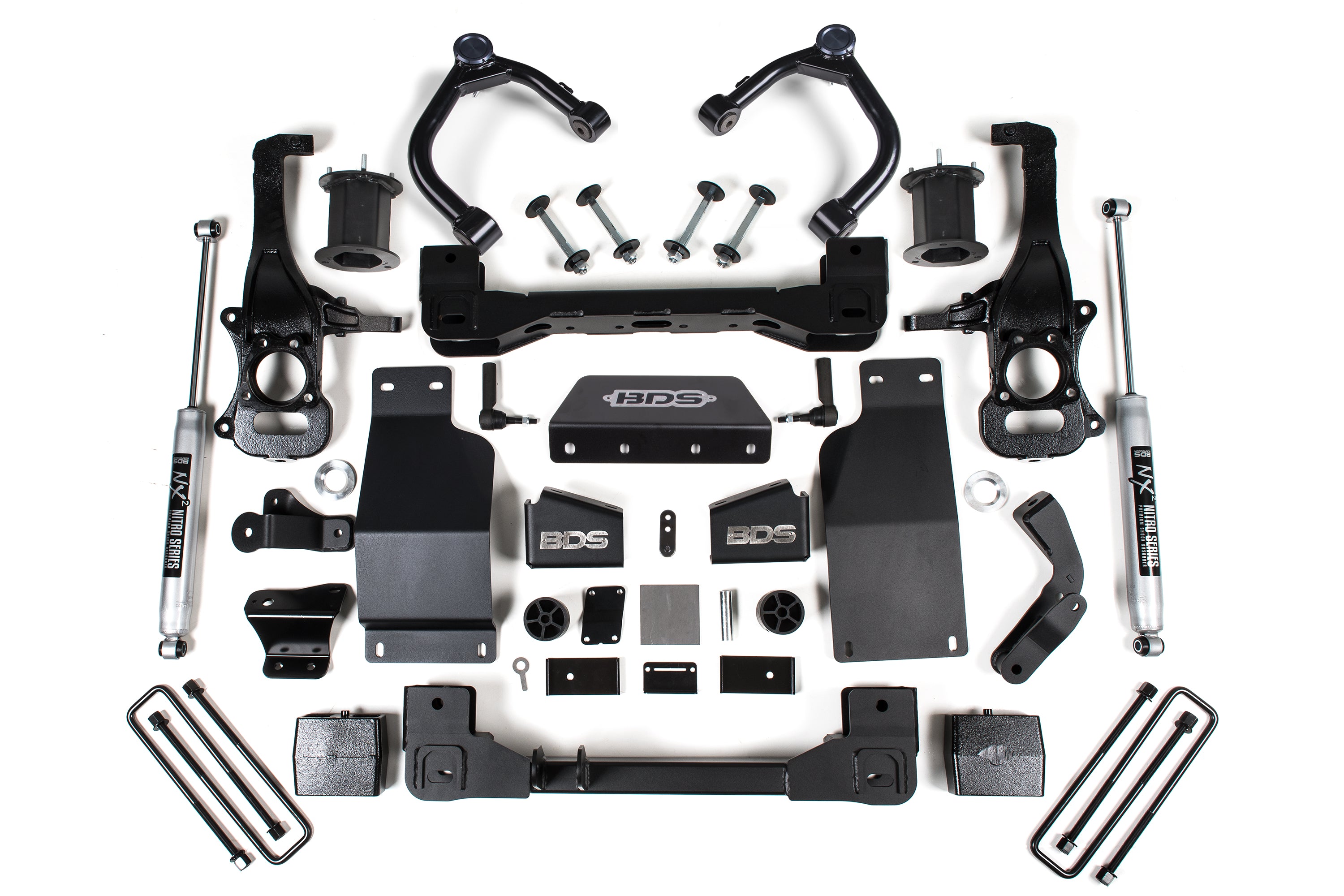 6 Inch Lift Kit Silverado/Sierra 1500 19-24 4WD Diesel Strut Spacer BDS Suspension