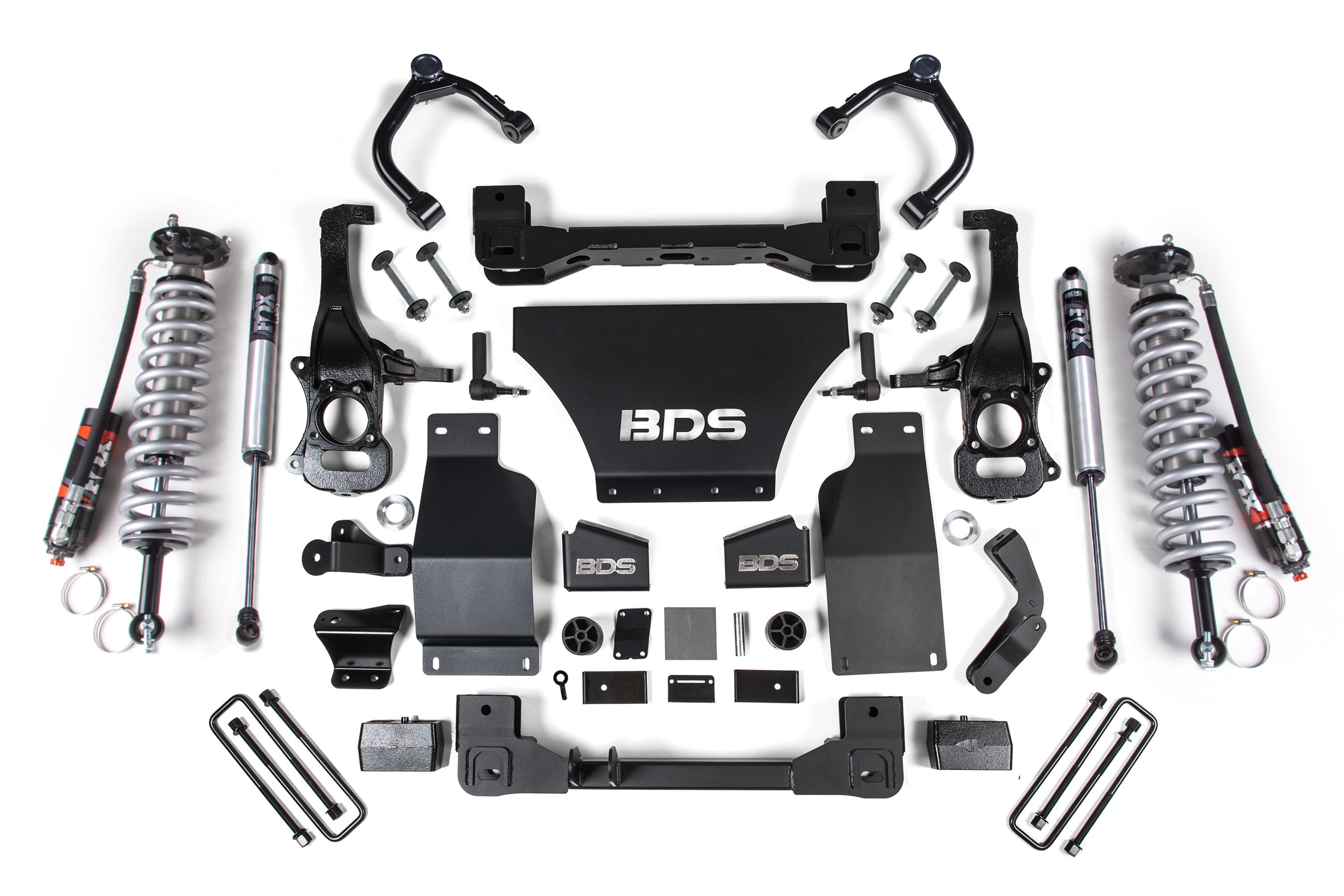 2.5 Inch Lift Kit FOX 2.0 Performance Coil-Over Chevy Trail Boss or GMC AT4 1500 19-24 4WD BDS Suspension