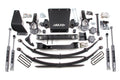 99-06 Chevy Silverado or GMC Sierra 1500 4WD 6 Inch Lift Kit Rear Lift: Leaf Springs NX2 Nitro Shocks BDS Suspension
