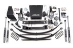 99-06 Chevy Silverado or GMC Sierra 1500 4WD 6 Inch Lift Kit Rear Lift: Leaf Springs NX2 Nitro Shocks BDS Suspension
