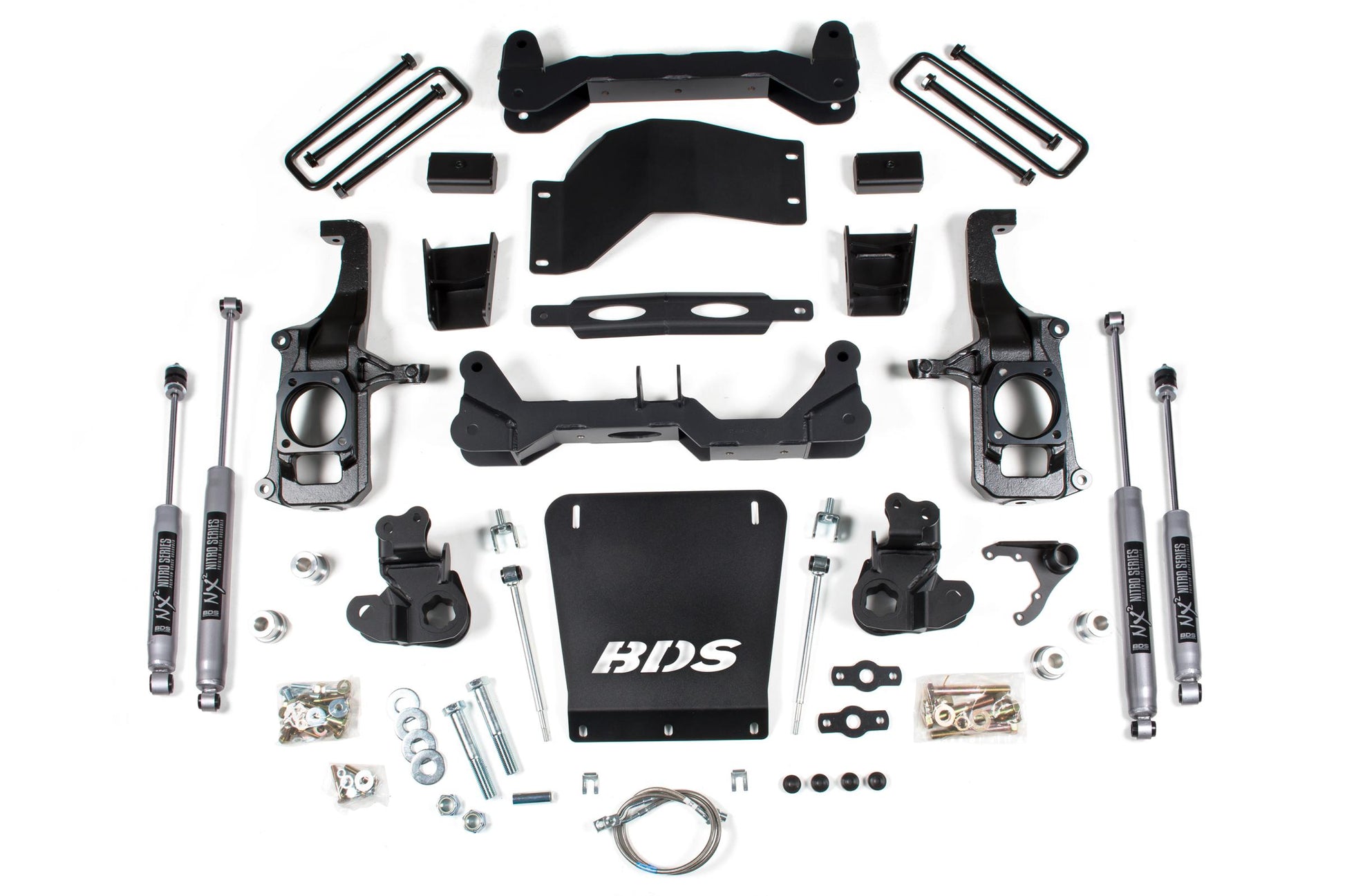 4.5 Inch Lift Kit Silverado/Sierra 2500HD/3500HD 11-19 3 Inch Block Wi ...