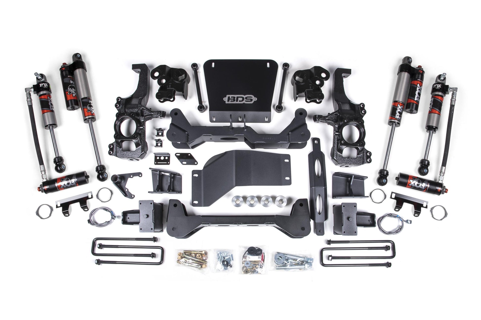 5 Inch Lift Kit FOX Performance Elite Silverado/Sierra 2500HD/3500HD 2 ...