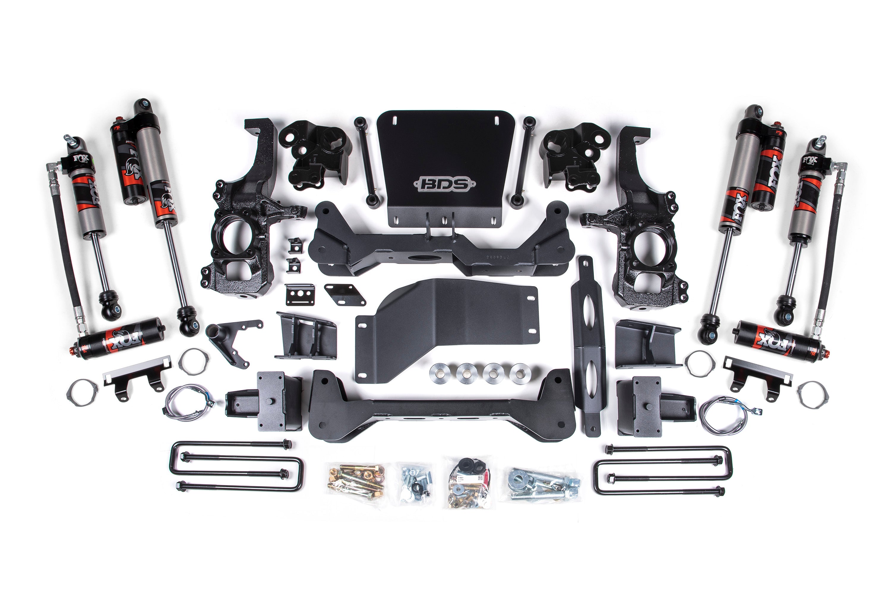5 Inch Lift Kit FOX Performance Elite Silverado/Sierra 2500HD/3500HD 20-24 4WD 5 Inch Block Kit BDS Suspension