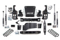 11-19 GM 2500HD/3500HD 4WD 6.5 Inch Suspension Lift Kit, 4 Inch Rear, Block - Fox 2.0 Performance Series Front Shock, Fox 2.0 Performance Series Rear Shock BDS Suspension