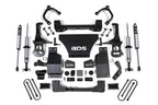 2025 Silverado/Sierra 1500 4WD 4 Inch Suspension Lift Kit V8 Gas 3 Inch Rear BDS Suspension