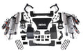 2025 Silverado/Sierra 1500 4WD 4 Inch Suspension Lift Kit V8 Gas 3 Inch Rear Block -Fox 2.5 PES C/O Front BDS Suspension