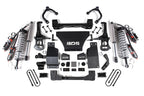 2025 Silverado/Sierra 1500 4WD 4 Inch Suspension Lift Kit V8 Gas 3 Inch Rear Block -Fox 2.5 PES C/O Front BDS Suspension