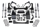2025 Silverado/Sierra 1500 4WD 4 Inch Suspension Lift Kit 3.0 Diesel / 2.7 Gas 3 Inch Rear Block BDS Suspension