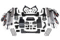 2025 Silverado/Sierra 1500 4WD 4 Inch Suspension Lift Kit 3.0 Diesel / 2.7 Gas 3 Inch Rear Block -Fox 2.5 PES C/O Front BDS Suspension